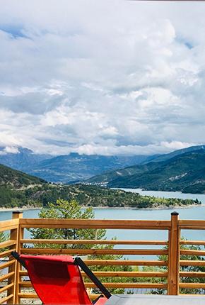 Campeggio Baie de la Chapelle Chorges Alpes-du-Sud Lac de Serre-Ponçon