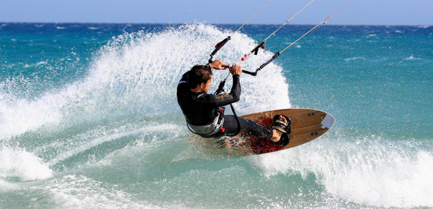 Kite surf nelle Landes