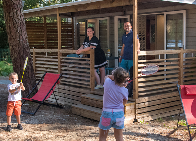 terrazza di case mobili per bambini