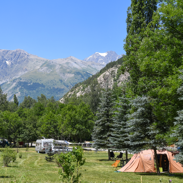 campeggio di montagna