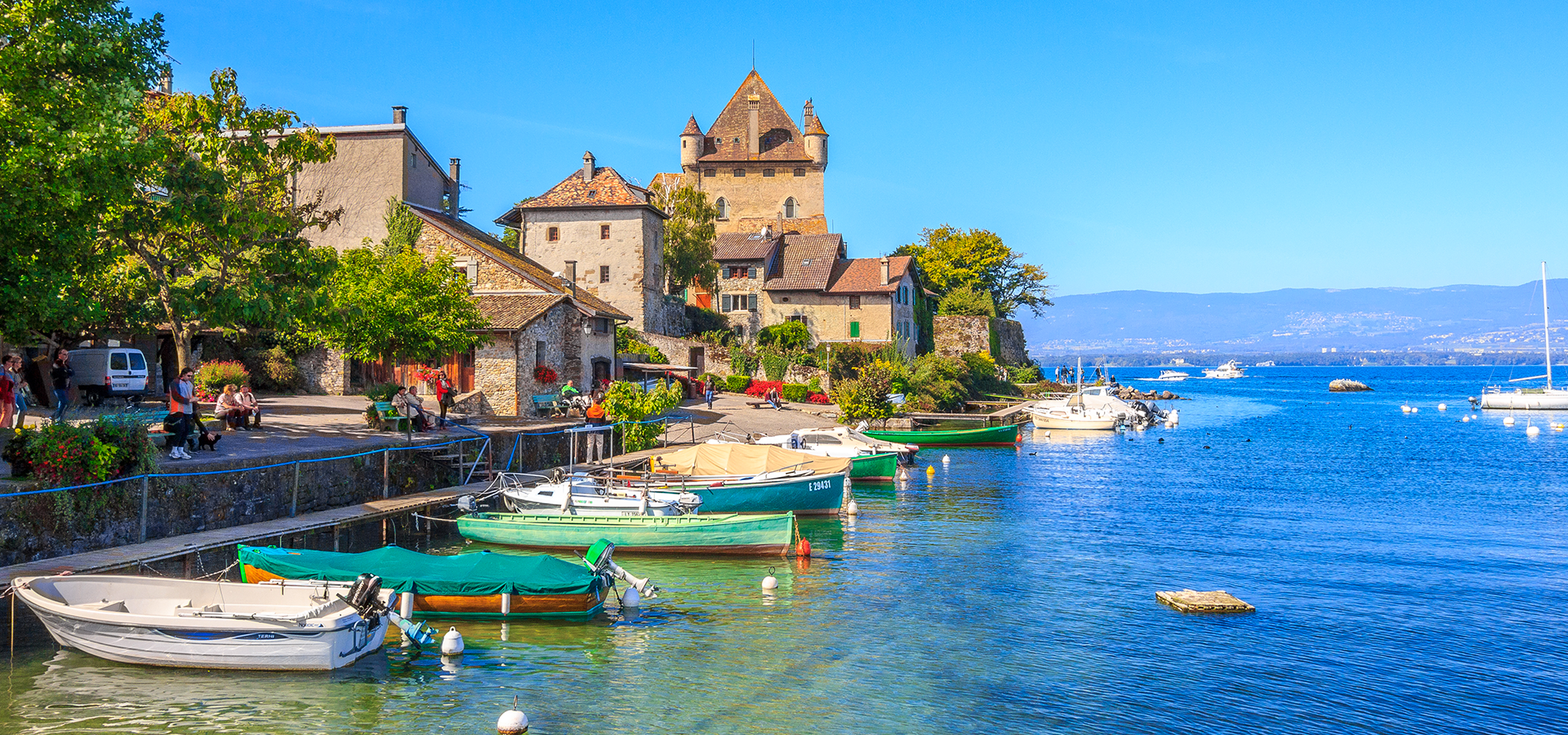 Navigazione sul lago di Ginevra