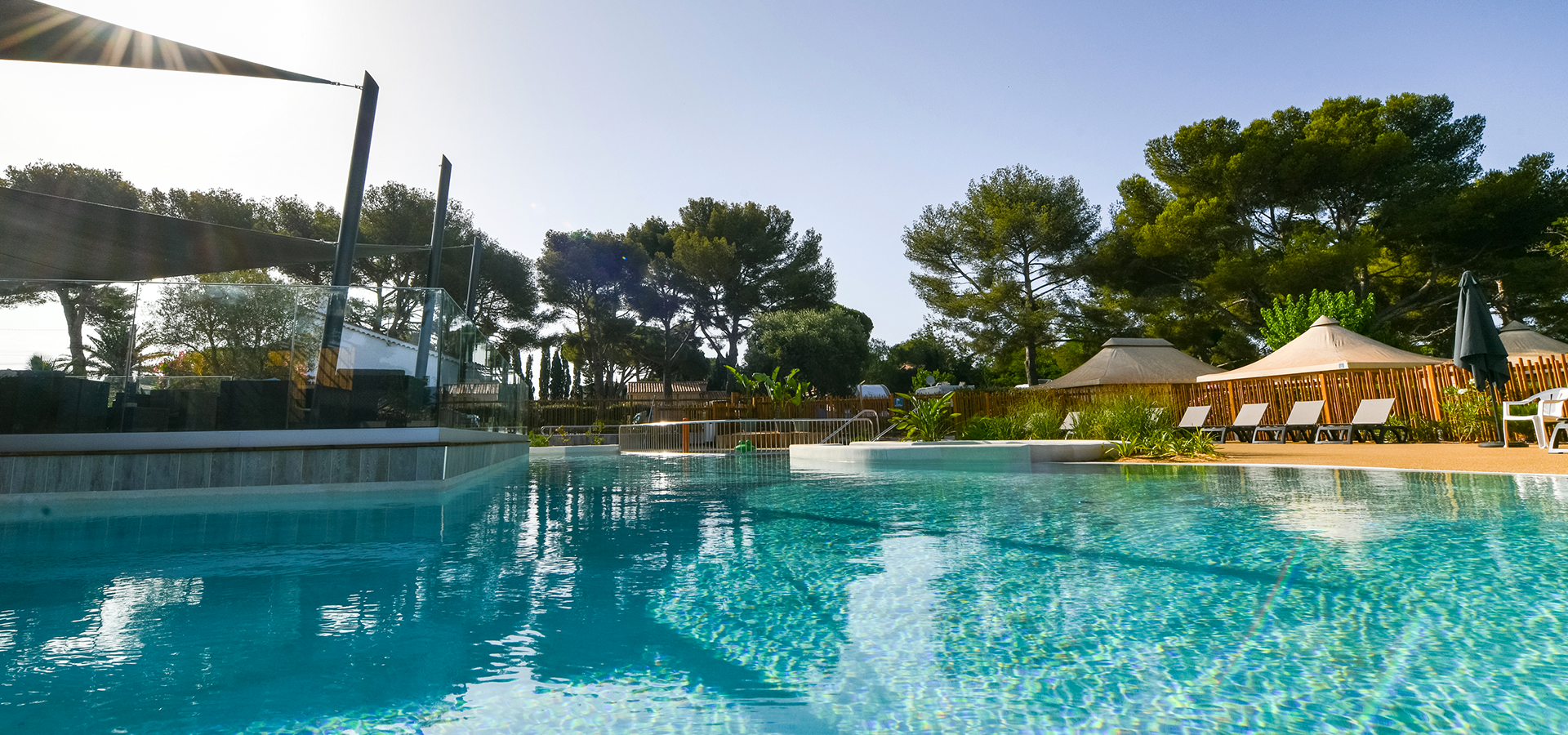 Campeggio da sogno con piscina