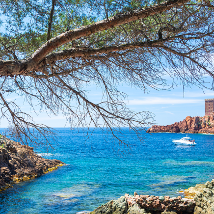 Il Lion de Mer visto dall'Esterel 