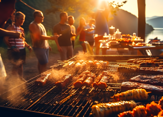 BBQ in campeggio