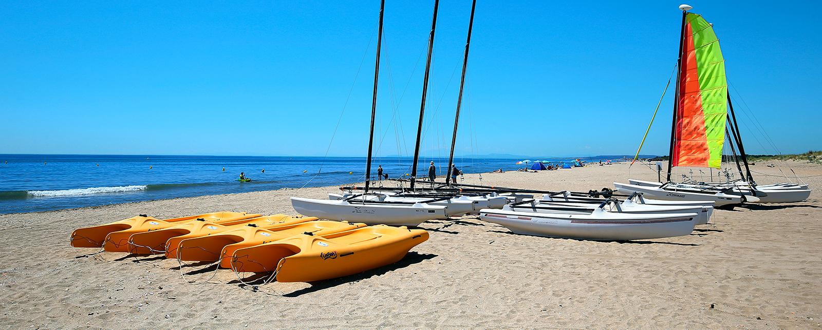 Campeggio Plage du Midi Portiragnes Méditerranée